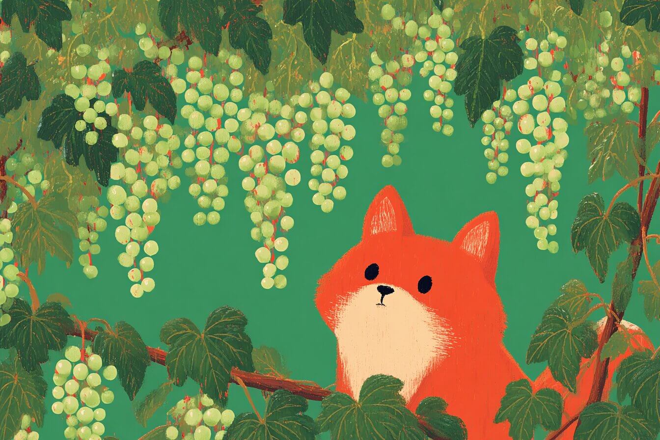 The Fox And The Grapes Bedtime Story Sleepytale The Fox And The Grapes Bedtime Story Sleepytale